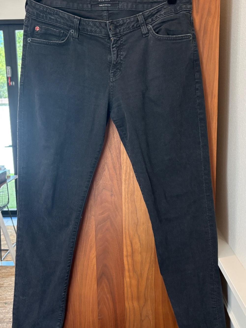 Hudson Jeans Gray Faded Skinny Low Rise Made in USA Size 31